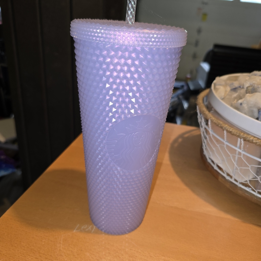 Starbucks Lavender Studded Tumbler